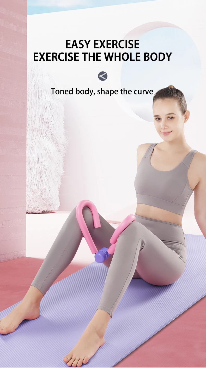 Thigh and arm toner for home workouts and body trimming