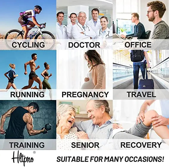 1 Pair Compression Socks Running Support