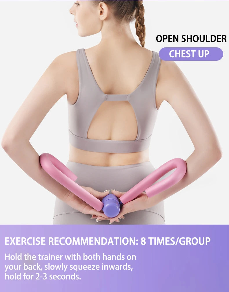 Thigh and arm toner for home workouts and body trimming