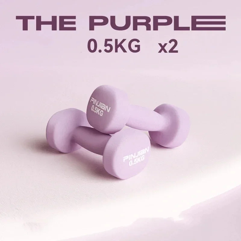 Neoprene Dumbbell with Yoga Strap