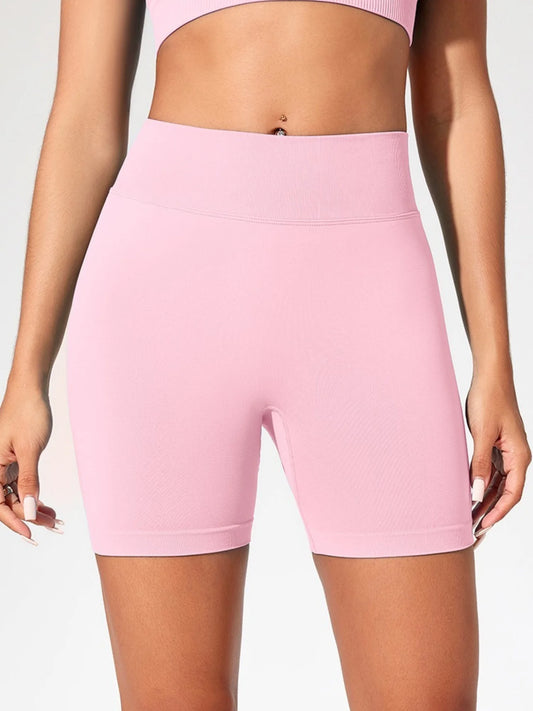 High-Waisted Yoga Shorts Fitness Leggings