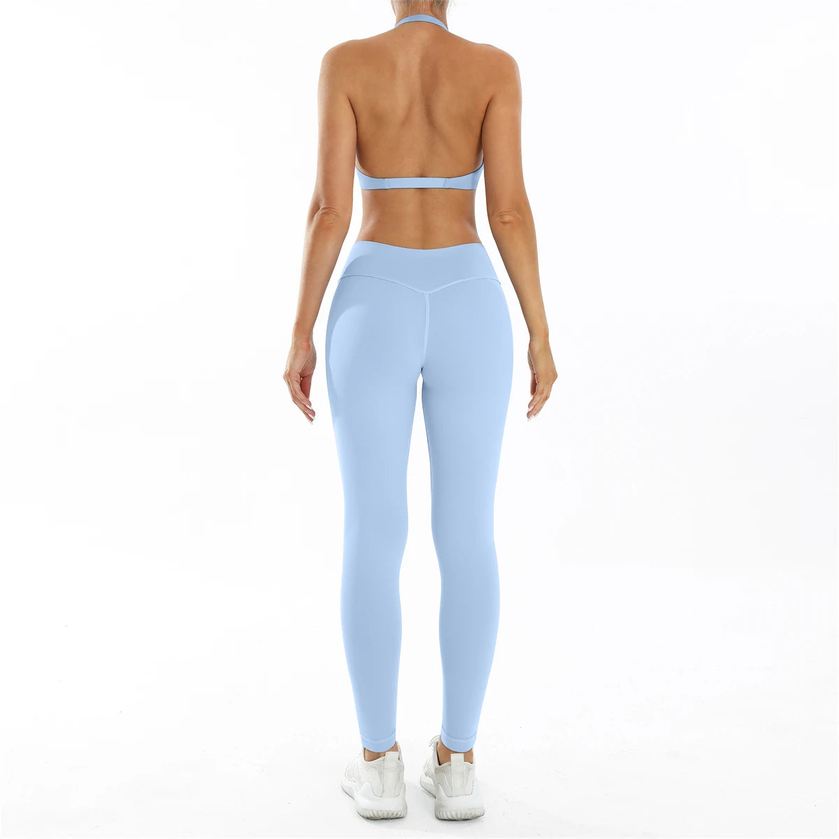 3PCS Women’s Yoga Set – Sports Bra, Leggings & Gym Outfit