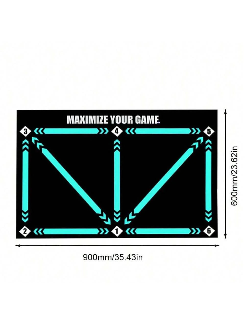 Thick Soccer Training Mat 60x90cm