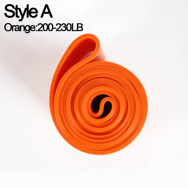 Resistance bands for fitness, pull-up assist, and powerlifting training