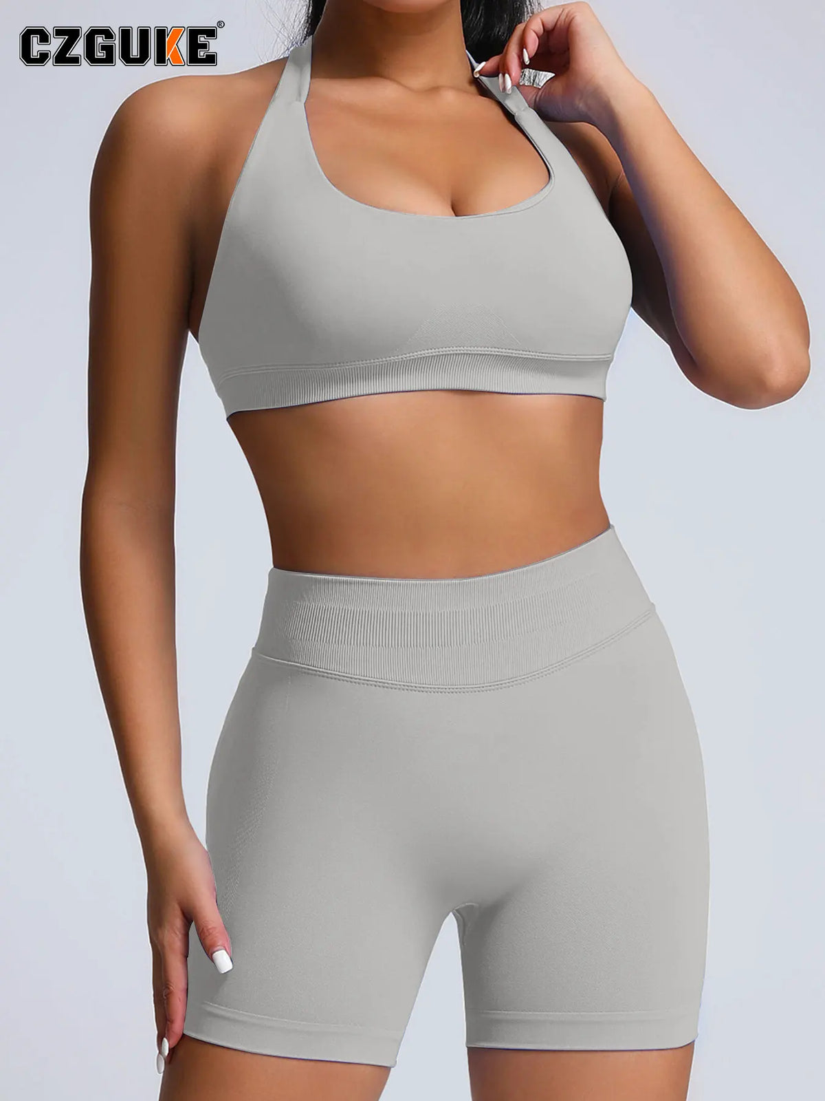 Sports Bra Shorts Set Compression