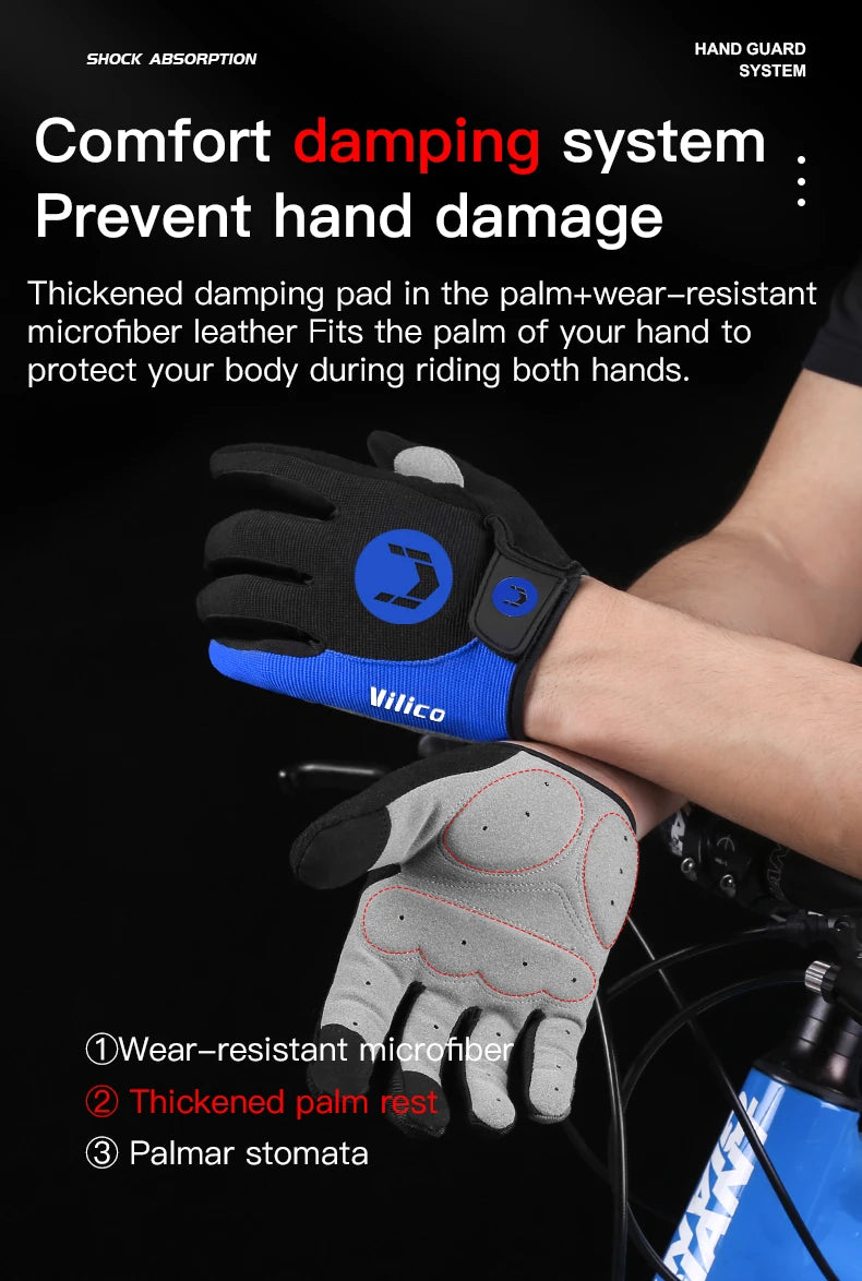 Bike Sports Cycling Gloves Full Finger
