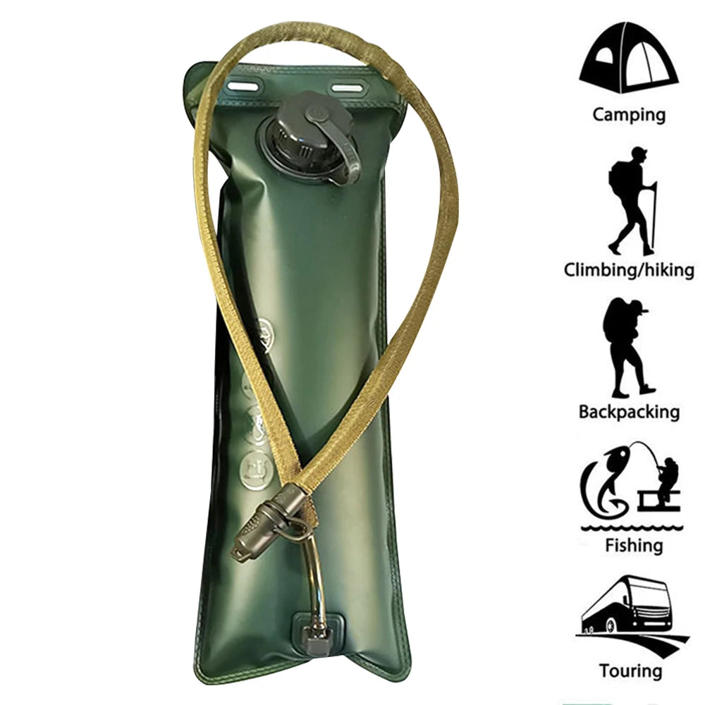 Hydration bladder 2L–3L for running, camping, and hydration backpacks