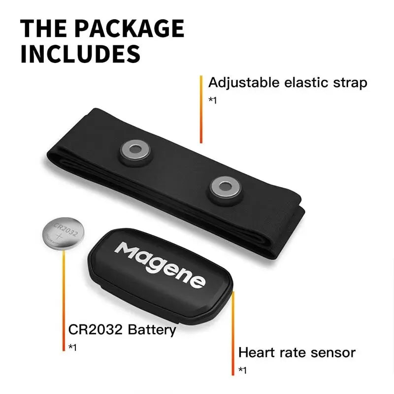 Heart Rate Monitor - Bluetooth with Chest Strap