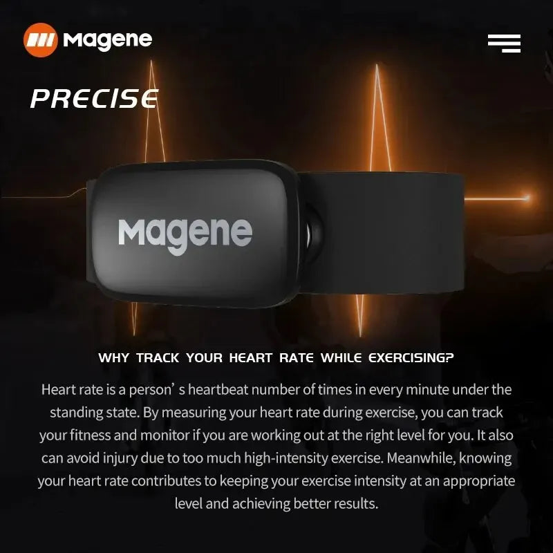 Heart Rate Monitor - Bluetooth with Chest Strap