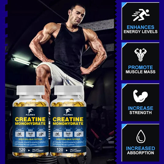 3000mg Creatine Monohydrate Capsules