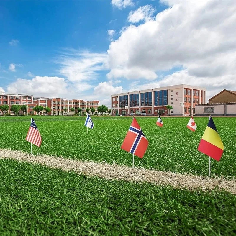 32 Countries Mini Hand Flags