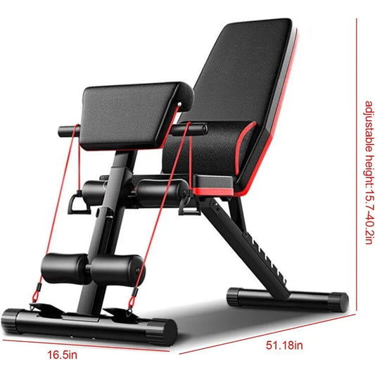 Adjustable Foldable Weight Bench for Full Body Workout