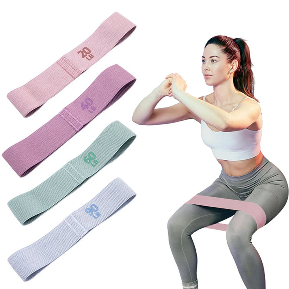 Elastic Workout Glute & Thigh Resistance Bands