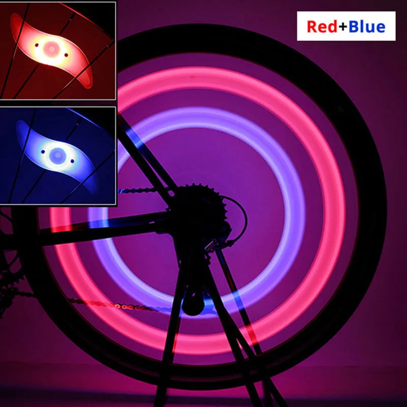 Bike Wheel Spoke Light Tire Lights