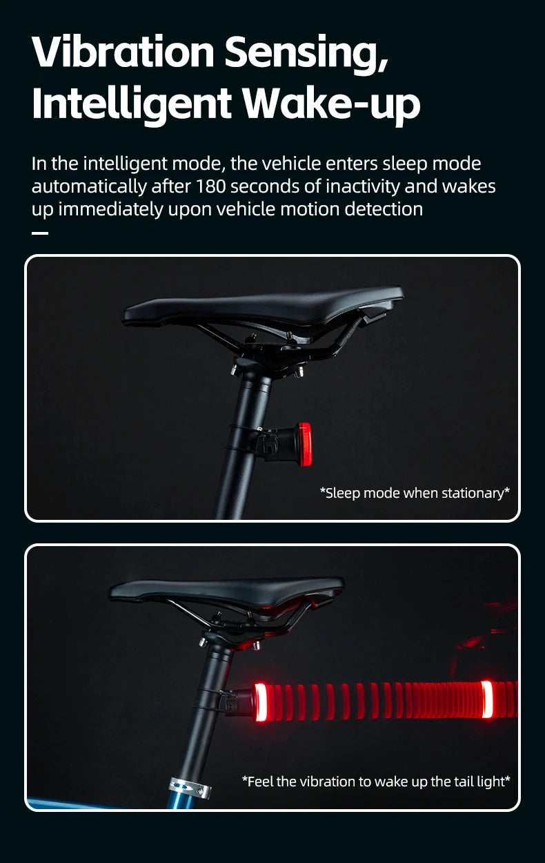 Smart Bike Tail Light Bicycle Rear Lights