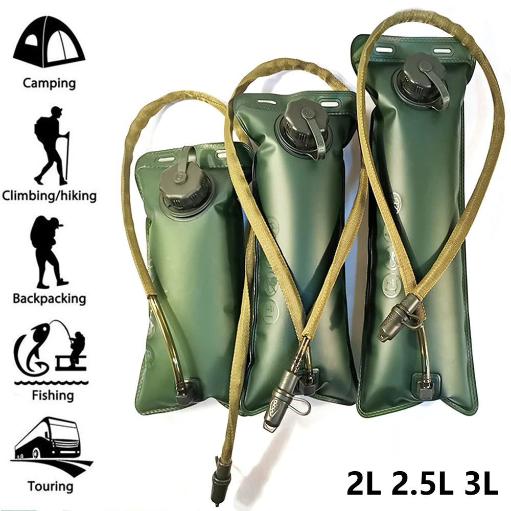Hydration bladder 2L–3L for running, camping, and hydration backpacks