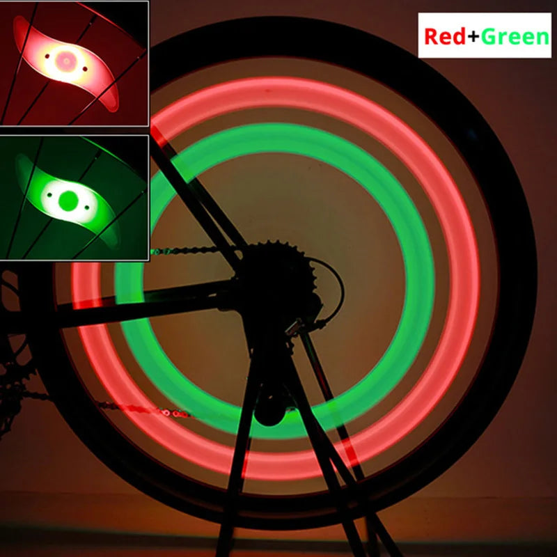 Bike Wheel Spoke Light Tire Lights