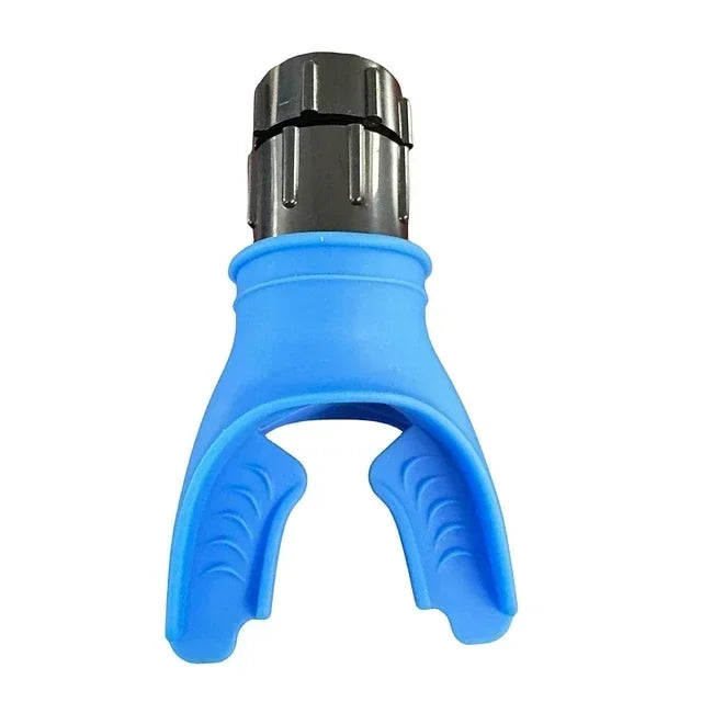 Breathing trainer mouthpiece for lung exercise and respiratory fitness