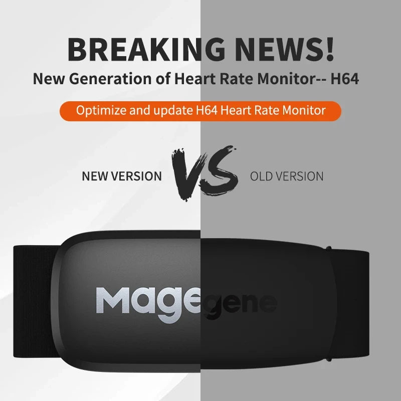 Heart Rate Monitor - Bluetooth with Chest Strap