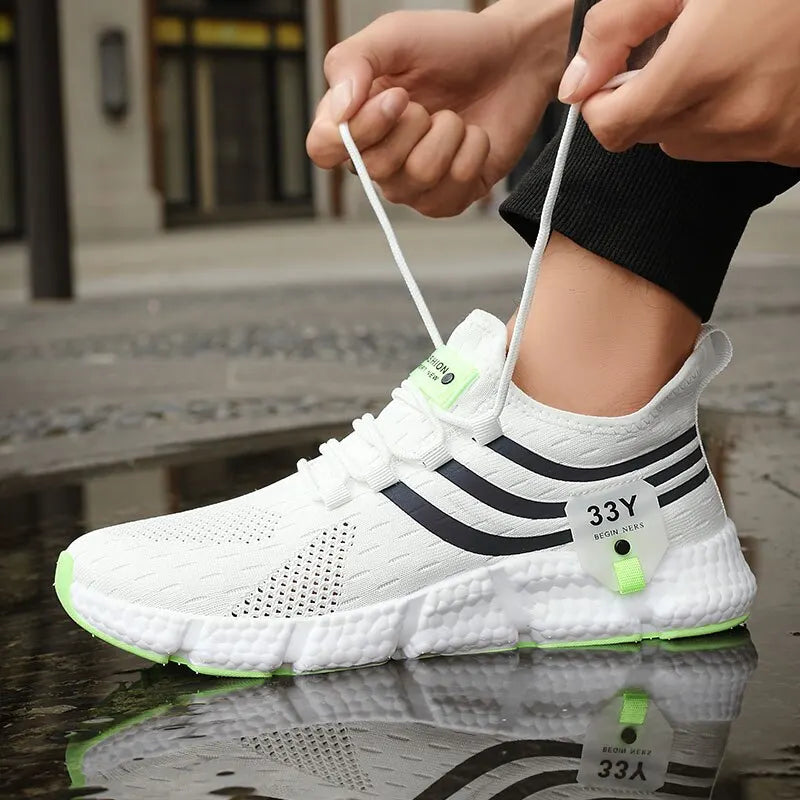 Men’s Lightweight Breathable Running Sneakers