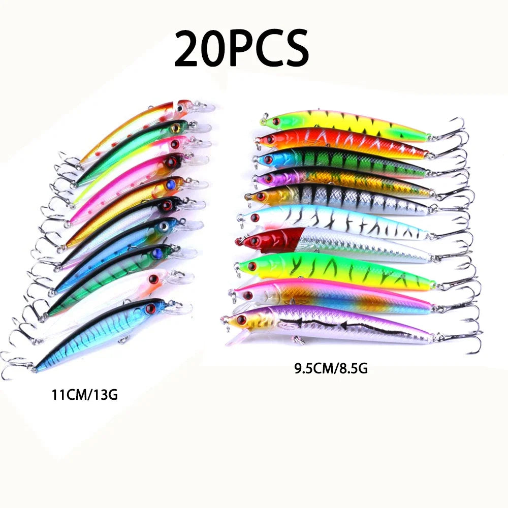 Complete Fishing Lures Tackle Set