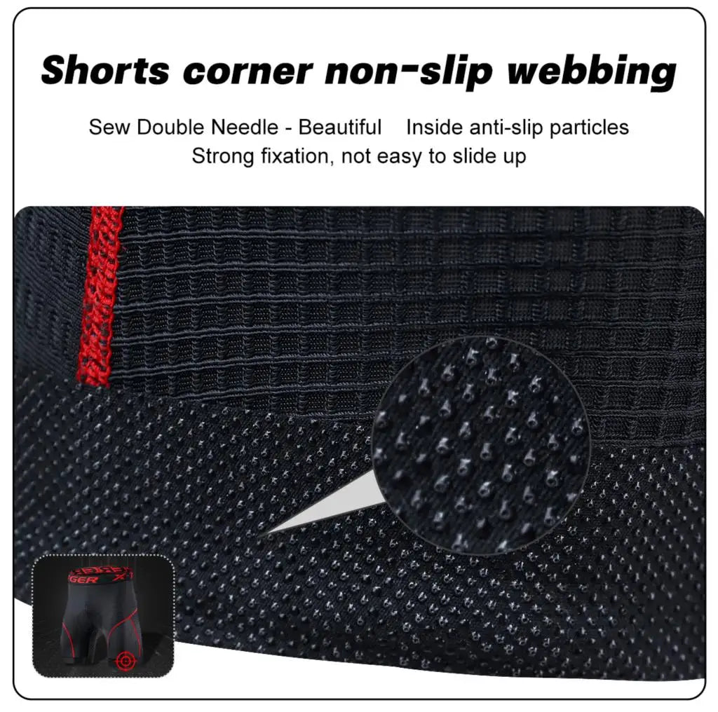 Cycling Shorts Mesh Underwear Gel Pad