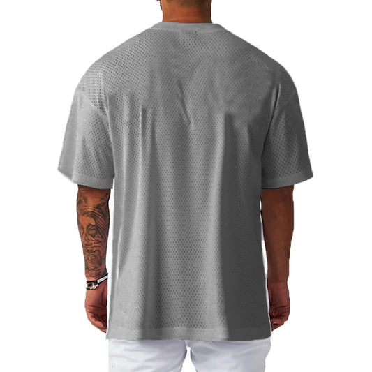 Men’s Oversized Quick-Dry Gym T-Shirt
