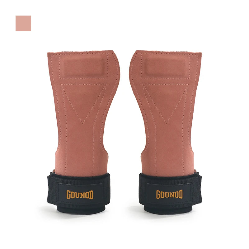 Cowhide Weightlifting Gym Grips