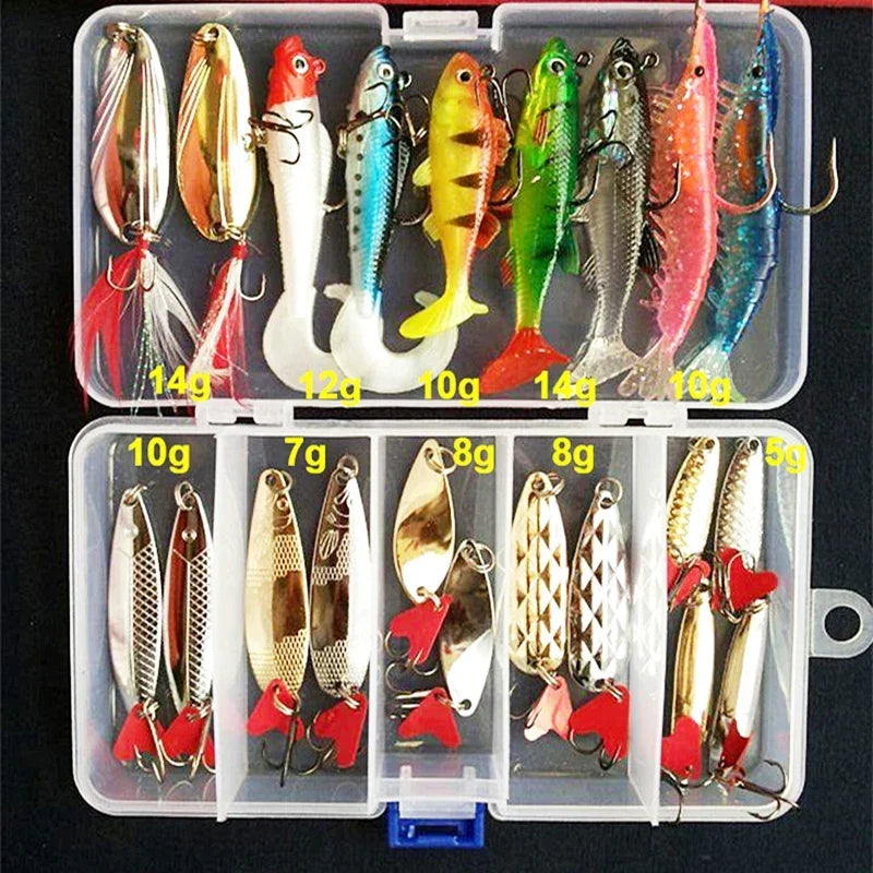Complete Fishing Lures Tackle Set