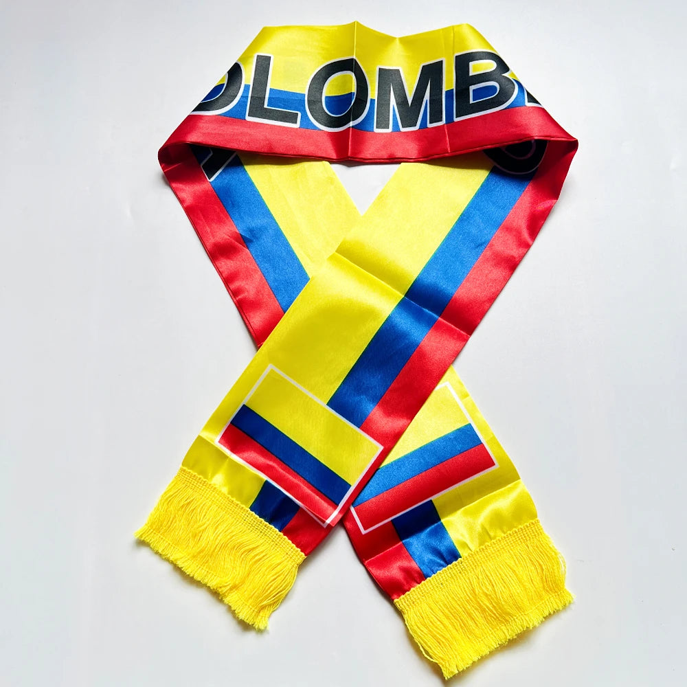 Haiti Norway Double-Sided Flag Scarf