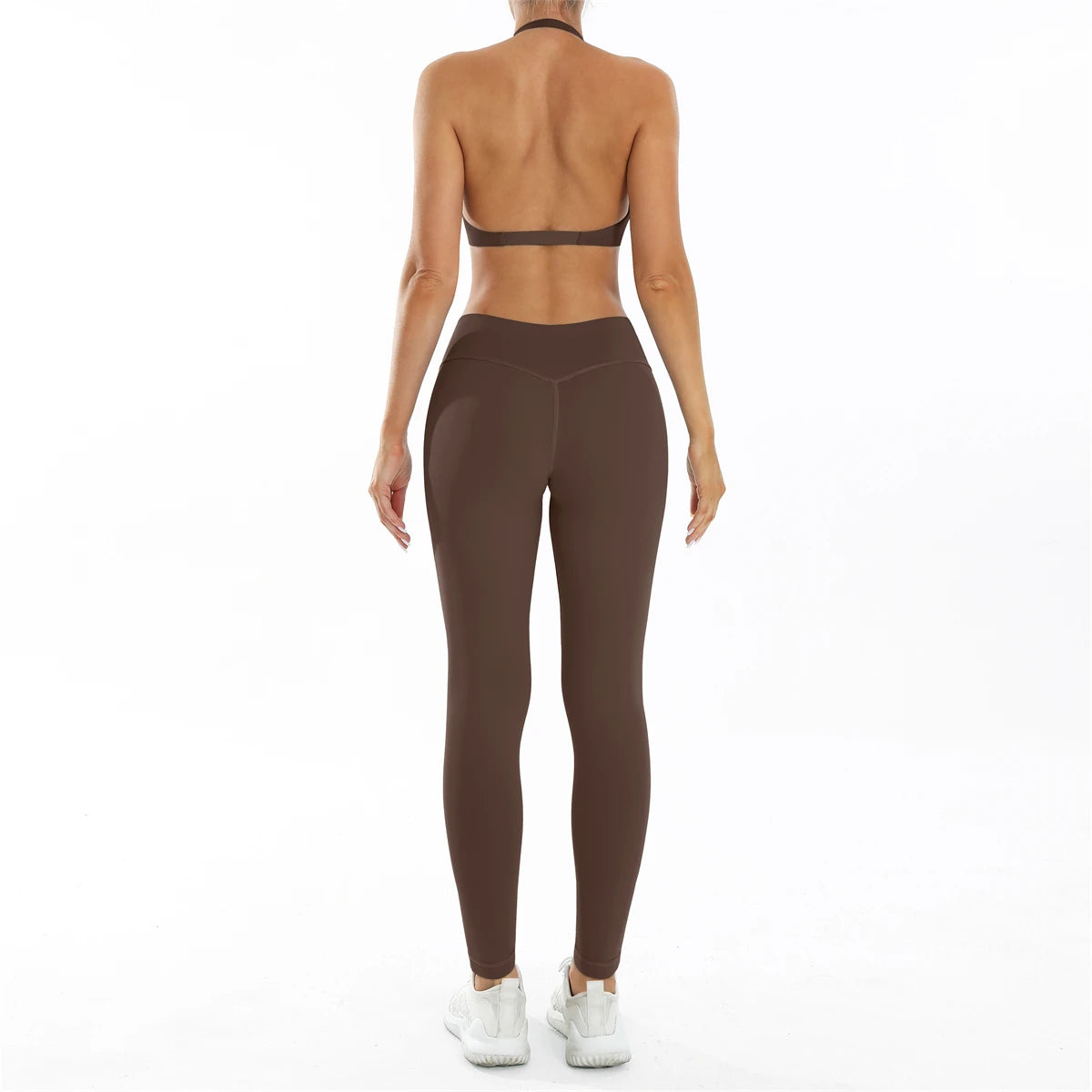 3PCS Women’s Yoga Set – Sports Bra, Leggings & Gym Outfit