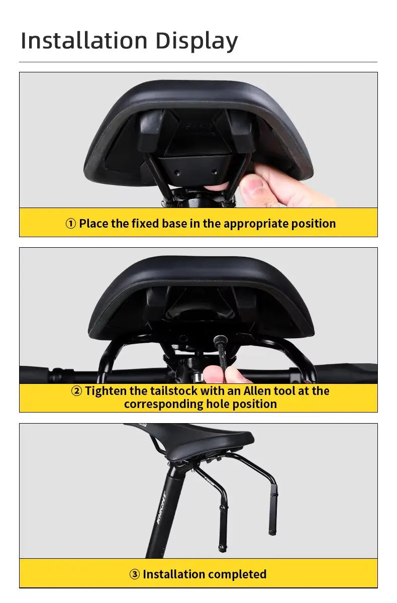 Bike Saddle Extension Mount