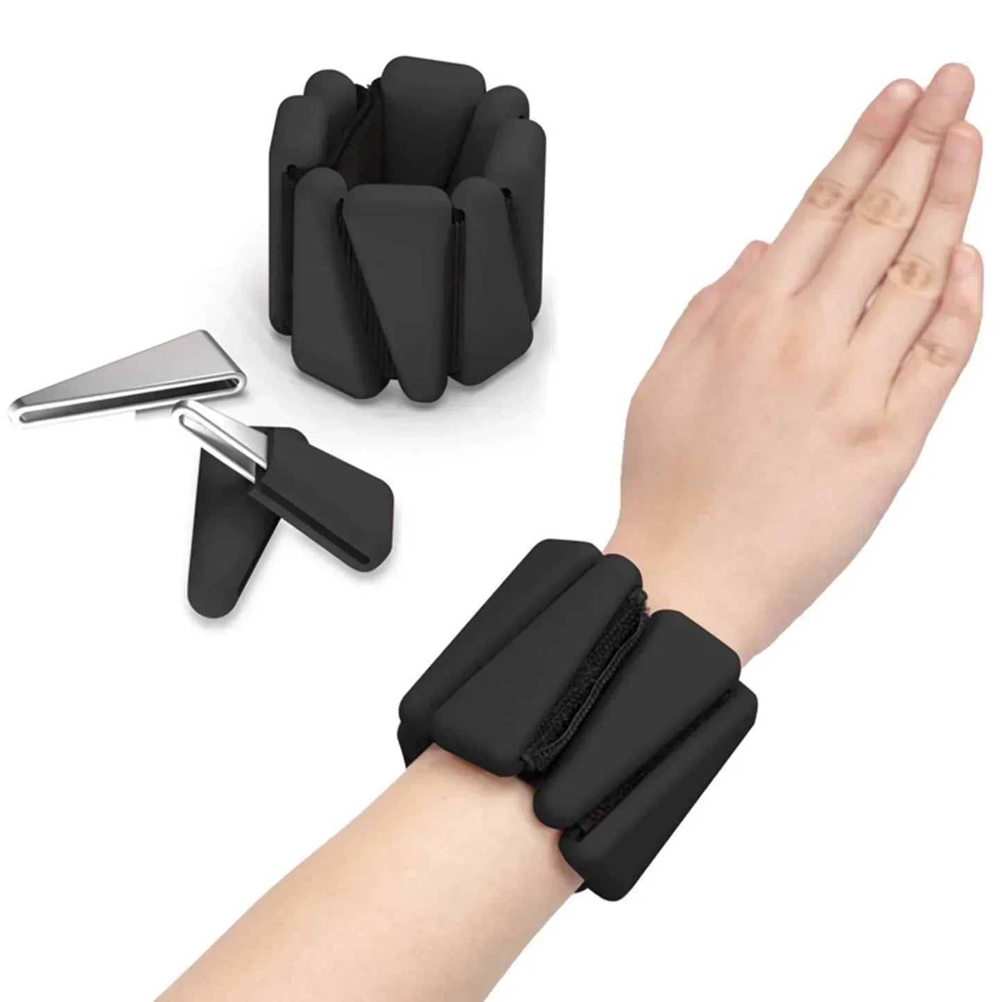 1/2 lb Adjustable Silicone Wrist & Ankle Weights