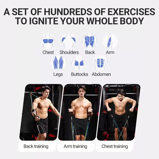 Resistance Bands Multi-Function Muscle Training Kit