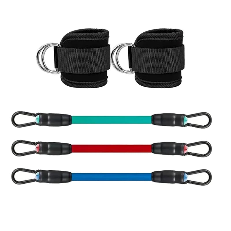 Ankle Straps Resistance Bands Set for Fitness & Yoga