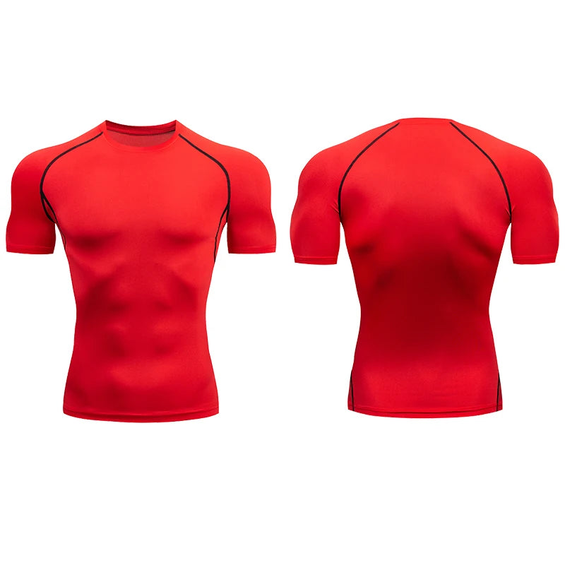 Men’s Short Sleeve Compression Running T-Shirt