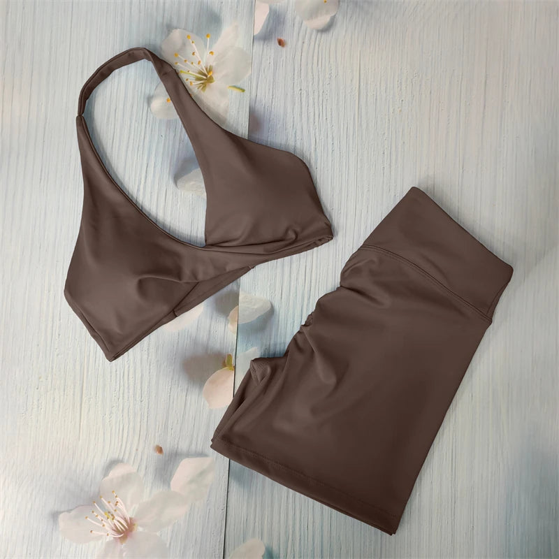 Women's Yoga Shorts & Workout Tracksuit
