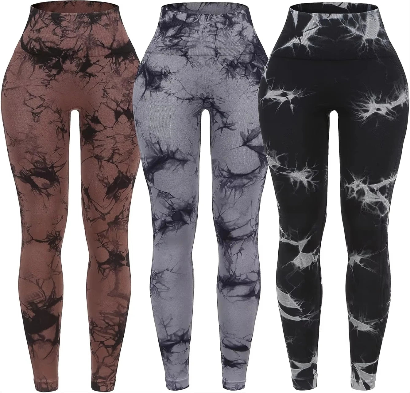Women’s High-Waist Seamless Fitness Leggings