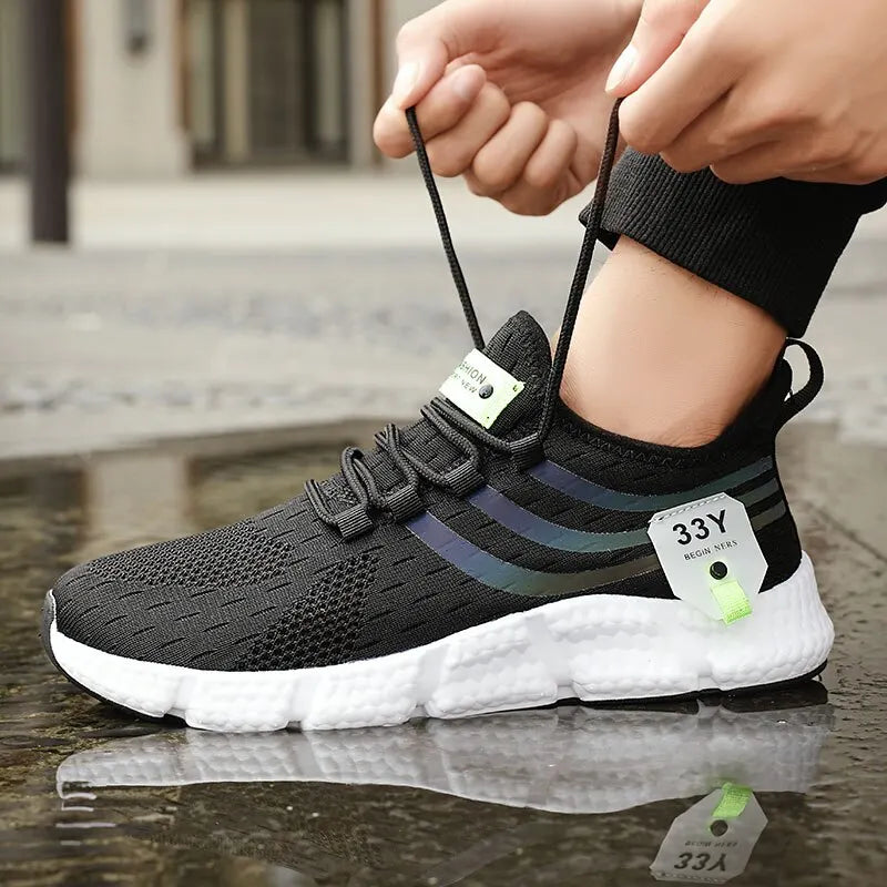 Men’s Lightweight Breathable Running Sneakers