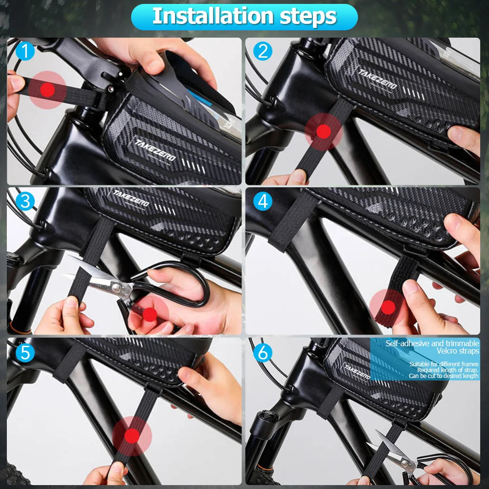 Bicycle Bag Cycling Top Front Tube