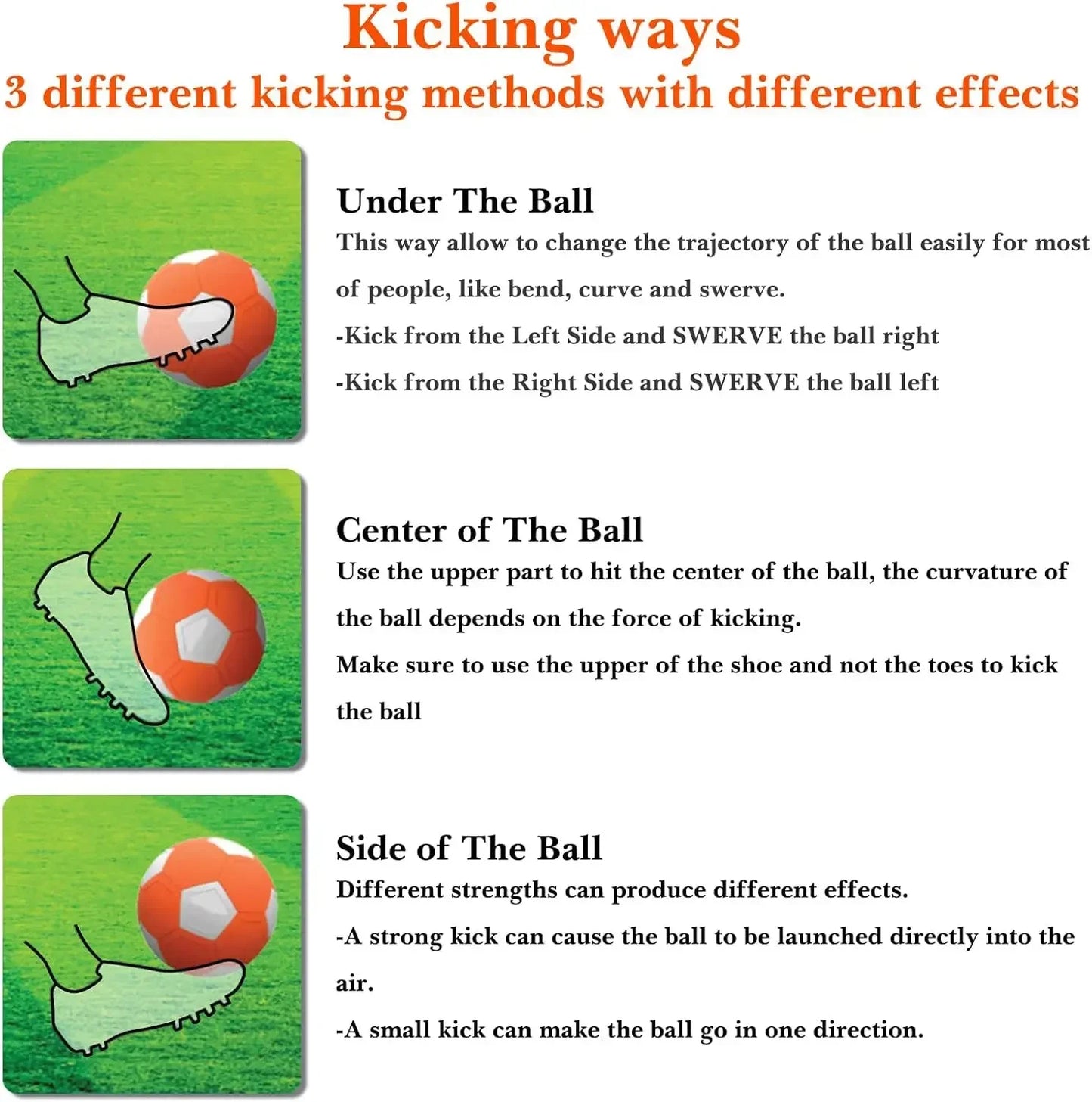 Kids Soccer Sports Curve Ball