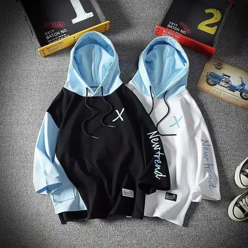 Men’s Harajuku Short Sleeve Hoodie