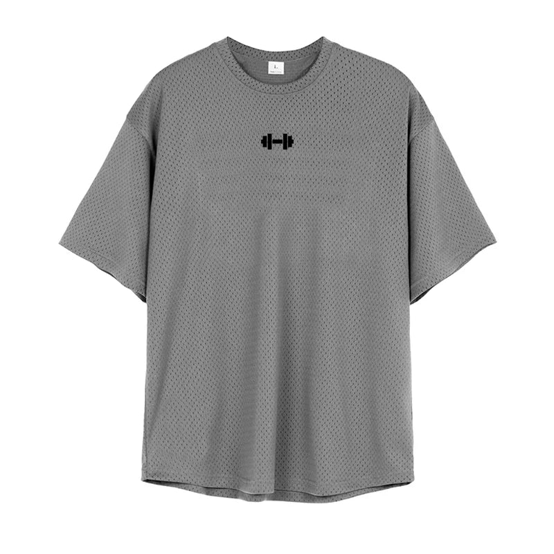 Men’s Oversized Quick-Dry Gym T-Shirt