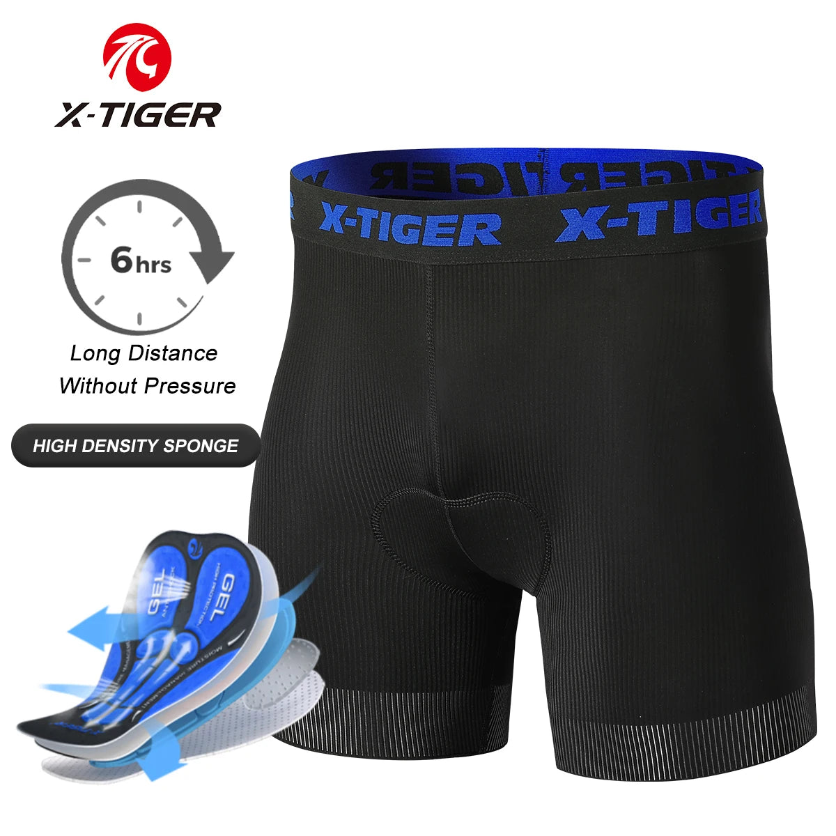 Cycling Shorts Mesh Underwear Gel Pad