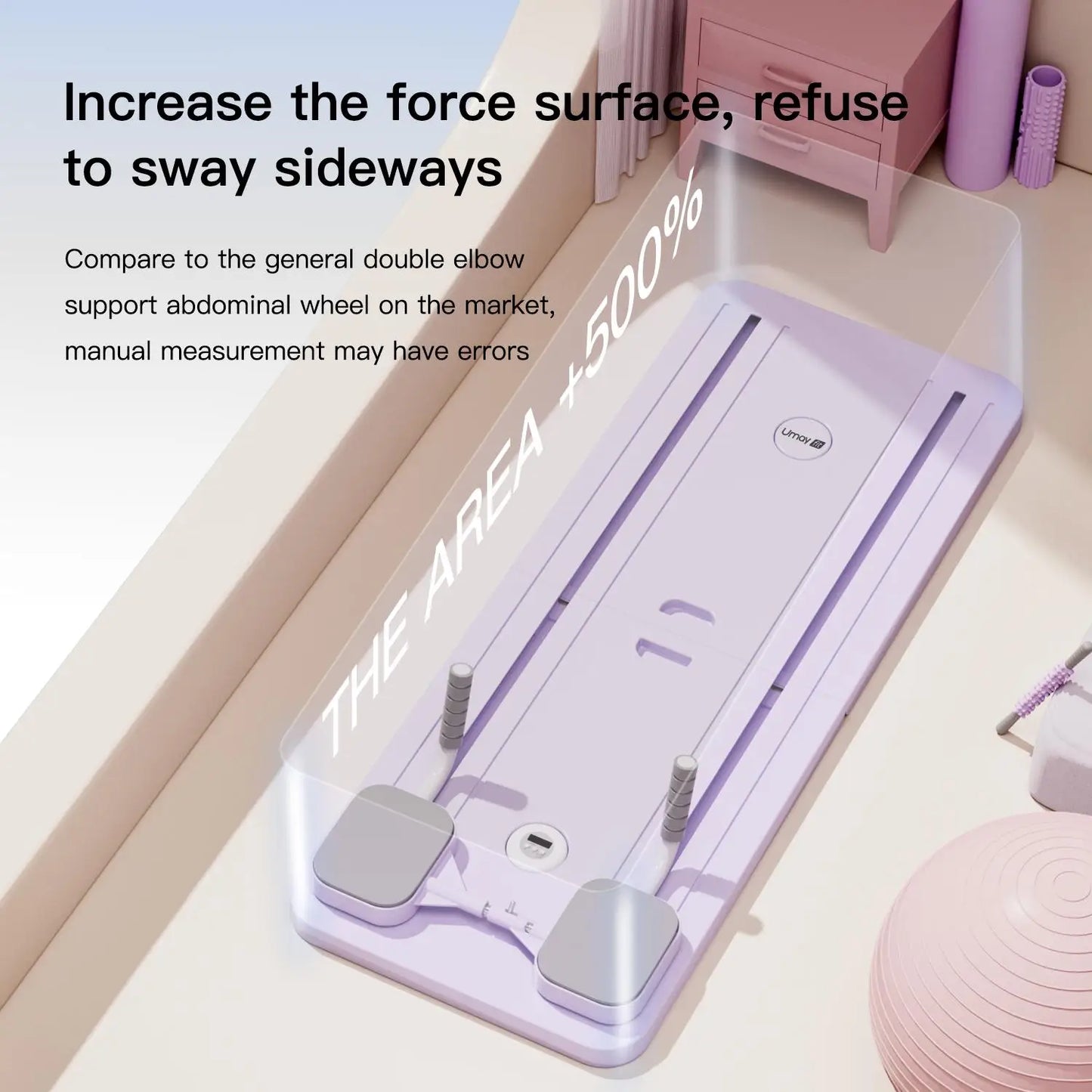 Umay multifunctional ab and core trainer for home pilates workouts