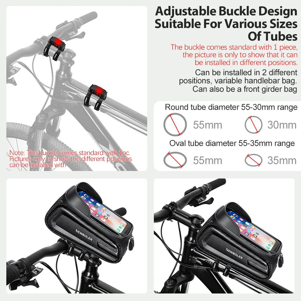 Bicycle Bag Cycling Top Front Tube