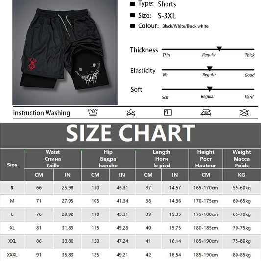 Running Shorts Quick-Dry Gym Training Wear