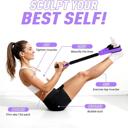 75LB Pedal Resistance Band Trainer