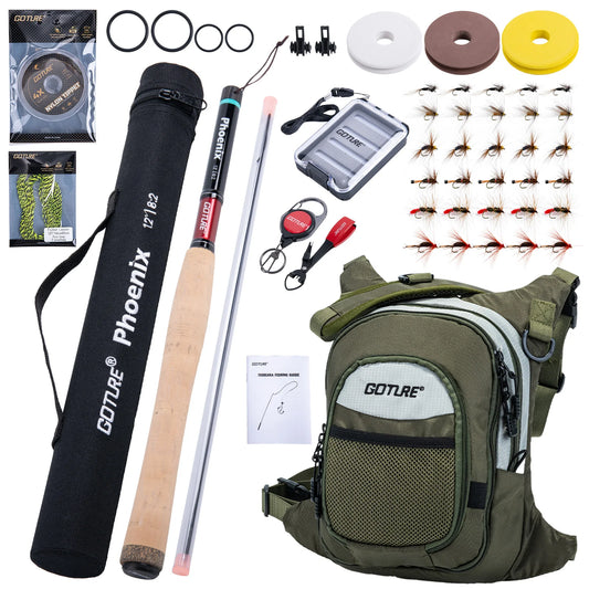 Complete Tenkara Fishing Kit 12ft