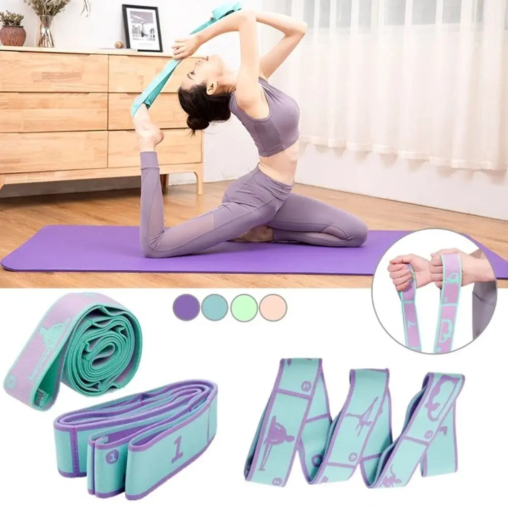 Elastic Yoga Stretching Band for Pilates & Fitness
